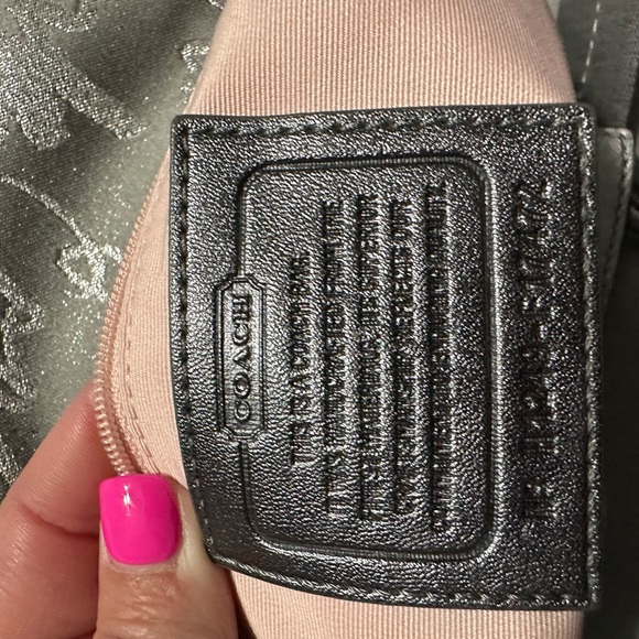 Genuine Gray Coach purse - Picture 4 of 4